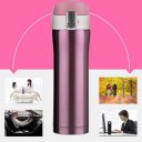 500ML Compact Stainless Steel Insulated Vacuum Water Bottle Drink Water Mug