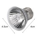 UVB 25W/50W/75W Compact Bulb Ideal Full Spectrum Terrarium Lamp For Amphibians