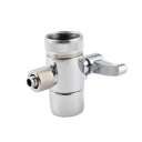 PV10 Chrome Brass Polished Diverter for Kitchen Sink Faucet Replacement Part