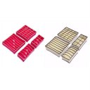 4 In 1 Foldable Underwear Organizer Storage Box Ties Boxes For Scarfs Socks