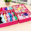 4 In 1 Foldable Underwear Organizer Storage Box Ties Boxes For Scarfs Socks