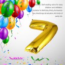 30 Inch Foil Mylar Balloons for Wall Decoration Number Digit Foil Balloons