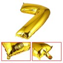 30 Inch Foil Mylar Balloons for Wall Decoration Number Digit Foil Balloons