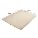 Coral Velvet Floor Mat Bedroom Footcloth Water Absorption Anti-slip Carpet