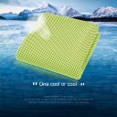 Quick Dry Icy Cooling Towel Fast Cooling Heatstroke Prevention Sweat Absorbing