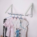 Multifunctional Mini Clothes Hanger Foldable Telescopic Design Clothes Hanger