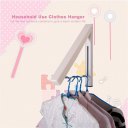 Multifunctional Mini Clothes Hanger Foldable Telescopic Design Clothes Hanger