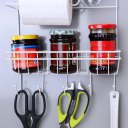 Refrigerator Rack Side Shelf Sidewall Holder Multifunctional Kitchen Organizer