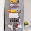 Refrigerator Rack Side Shelf Sidewall Holder Multifunctional Kitchen Organizer