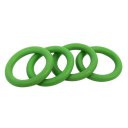 270PCS Rubber O Ring Wear Resistant Oil Seal Green Gaskets For Air Cylinder