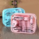 9pcs/set Cosmetic Packaging Bag Empty Spray Bottle Travel Portable Kit