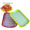 Food Grade Silicone Sausage DIY Mold Hot Dog Baking Tool Dessert Decoration