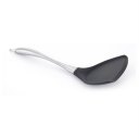 Stainless Steel Handle Silicone Spatula Special For Non-stick Frying Pan