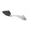 Stainless Steel Handle Silicone Spatula Special For Non-stick Frying Pan