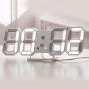 3D LED Table Clock Number Design Show Temperature Date Living Room Clock