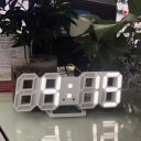 3D LED Table Clock Number Design Show Temperature Date Living Room Clock