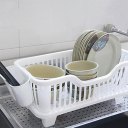 Washing Holder Basket Rack Storage Dry Shelf Cutlery Drainer Kitchen Gadget