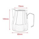 Stainless Steel Pitcher Craft Frothing Jug Milk-frothing Pitcher Measuring Cup