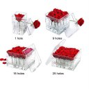 Clear Acrylic Rose Flower Box with Cover Romantic Flower Fresh-keeping Box