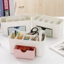 Desktop Makeup Organizer Plastic Storage Box Cosmetic Organizer Storage Case