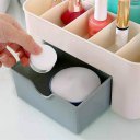 Cosmetic Jewelry Storage Drawer Plastic Home Office Remote Control Holder