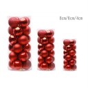 24 PCS Shiny Christmas Tree Ball Baubles Party Wedding Decor Hanging Ornament