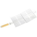 Barbecue Clips Iron Wire BBQ Net Grill BBQ Tongs Fried Meat Vegetable Clamp