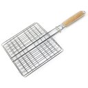 Barbecue Clips Iron Wire BBQ Net Grill BBQ Tongs Fried Meat Vegetable Clamp