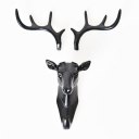 American Style Modern Wall Decoration Hooks Cute Antlers Shape Wall Hooks