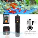 100W Mini LED Aquarium Submersible Fish Tank Thermostat Water Heater