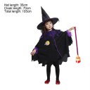 Cute Kids Children Halloween Cosplay Coat Cloak With Hat Halloween Suits Set