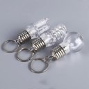 Funny LED Bulb Keychain Colorful Flash Light Chain Colorful Torch Keyring