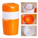 Plastic Hand Manual Orange Lemon Juice Extractor Fruits Squeezing Reamers