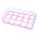 15 Grid Eggs Container Storage Kitchen Refrigerator Fresh Box Storage Case