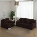 Elastic Polyester Sofa Cover Pure Color Stretch Slipcover Flexible Couch Cover