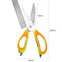 Multifunctional Kitchen Scissor Stainless Steel Scissor For Peeling Decaping