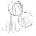 4 Hooks Clothing Hat Bag Hook Bathroom Robe Hooks Wall Hanger Mounted Product