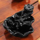 Burners Lotus Pond Moonlight Smoke Fragrant Lotus Leaf Home Decoration Censer