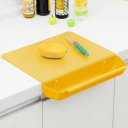 2-in-1 Kitchen Chopping Board Non-slip Folding Cutting Board with Slot