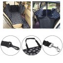 Paw Rear Back Dogs Car Seat Cover Oxford Fabric nslip Scrape-proof Pets Mat