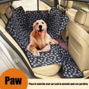 Paw Rear Back Dogs Car Seat Cover Oxford Fabric nslip Scrape-proof Pets Mat