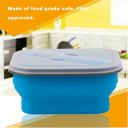 Foldable XF9112-L1 Safety Silicone Lunch Box Children Picnic Food Container