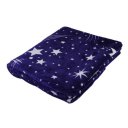 Bright Stars Soft Warm Plush Flannel Sleep Couch Blanket Bedding For Sofa Bed