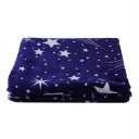 Bright Stars Soft Warm Plush Flannel Sleep Couch Blanket Bedding For Sofa Bed