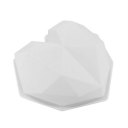 Bakeware Diamond Love Hearts Mousse Cake Mold French Dessert Silicone Mold