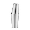 S75-9 600ML Stainless Steel Cocktail Shaker Set Boston Style Mixer for Gift