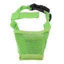 Dog Pet Mouth Bound Device Safety Adjustable Breathable Muzzle Stop Biting