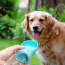 350ML Portable Pet Dog Fedding Bottle Food Grade Plastic Drinking Water Bottle