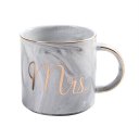 Ceramic Water Mug Letter Printed Coffee Cup for Home Office Best Gift