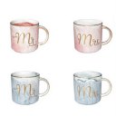 Ceramic Water Mug Letter Printed Coffee Cup for Home Office Best Gift